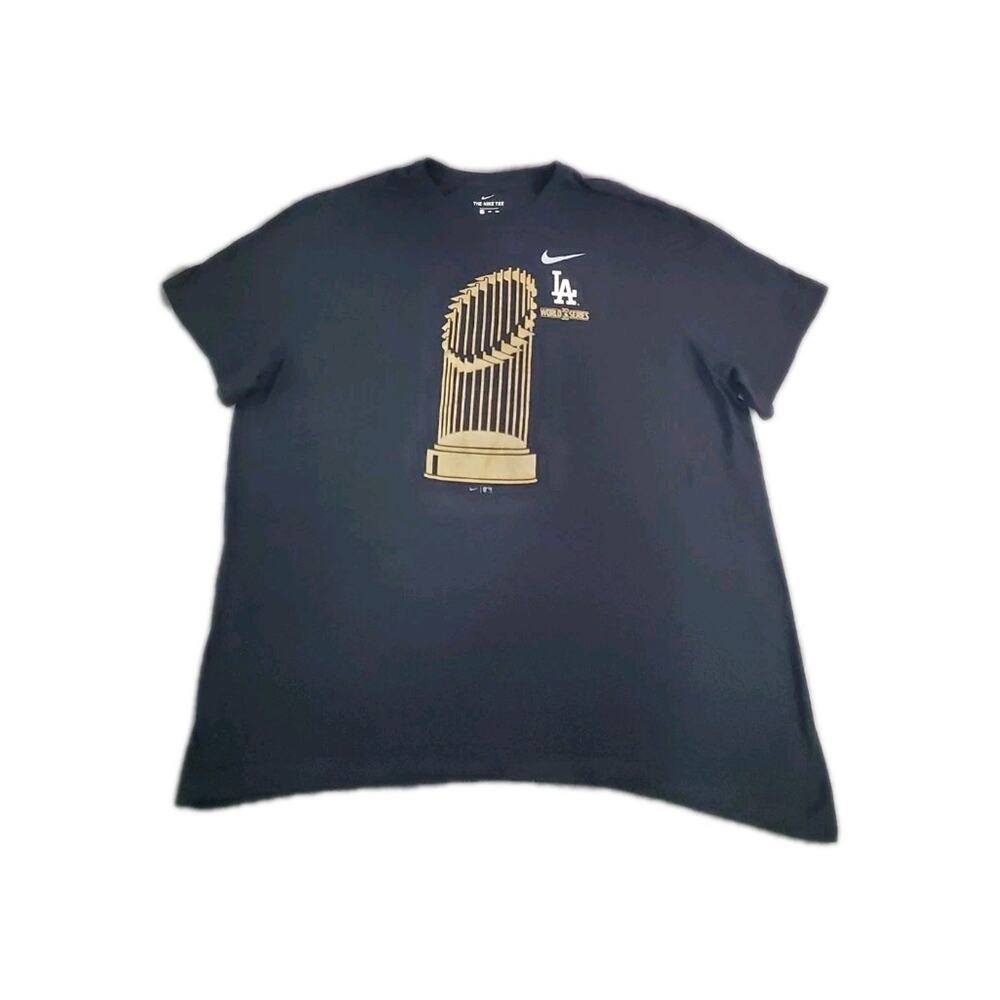 Nike Tee LA Dodgers Men's Sz XXL World Series Champions 2020 MLB T Shirt Z3-36
